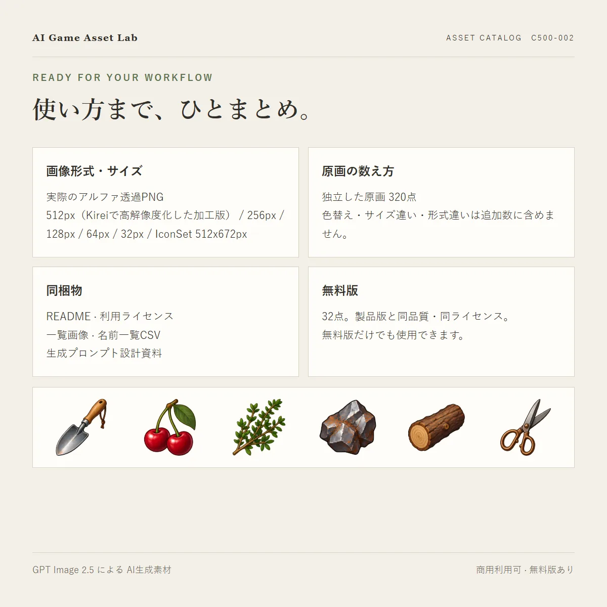 クラフト生活RPGアイコン 320種 紹介画像5